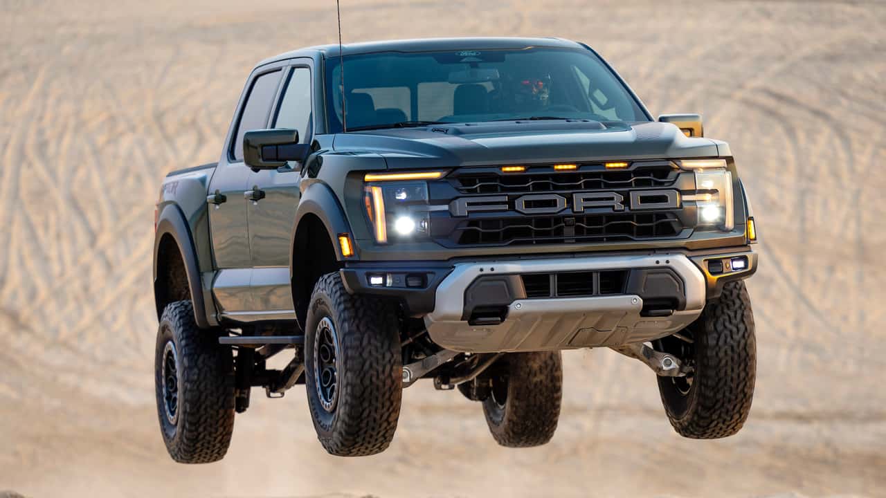 The high-performance version of the Ford F-150 Lightning has been designed for extreme off-roading.